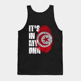 IT'S IN MY DNA Tunisia Flag Boy Girl Gift Tank Top